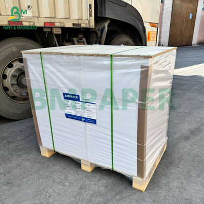 65 gm 70 gm Papel de rótulo de cerveja branca à prova d' água 70 x 100 cm Luminoso de um lado