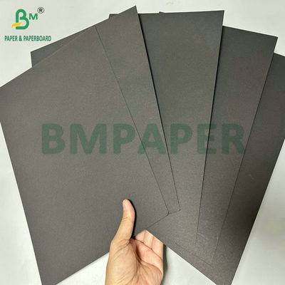 400 gramas 450 gramas Papel de pasta de papel negro sólido sem revestimento para quadro fotográfico 400 x 400 mm