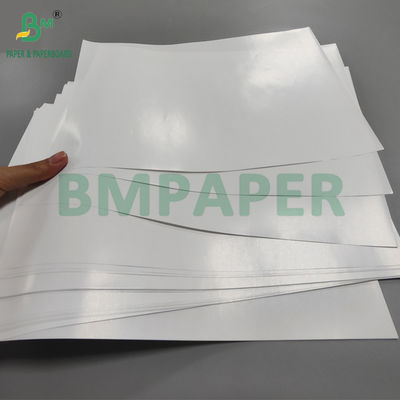 80 gm Papel de Arte Branco Brilhante revestido de um lado para rótulo de autocolante 65 x 95cm