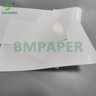 80 gm Papel de Arte Branco Brilhante revestido de um lado para rótulo de autocolante 65 x 95cm