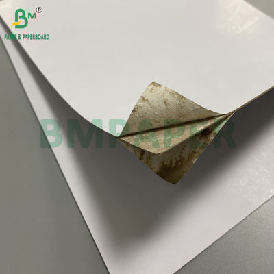Tabuleiro duplex espesso revestido de 2 lados Branco 1,0 mm 0,8 mm 0,7 mm 31x43 polegadas