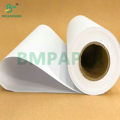 20 libras de boa brancura Papel Plotter Brilhante Não Revestido para Engenharia 36 polegadas X 50 jardas 2 &quot; Núcleo
