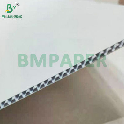 2 camadas 3 camadas de cartão branco ondulado 100g + 100g + 100g flauta E F para caixa de embalagem