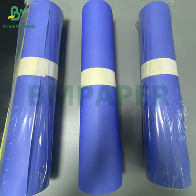 80gm Digital Plotter Papel Rolls Largo formato Colorido Roxo Azul 35&quot; X 300ft