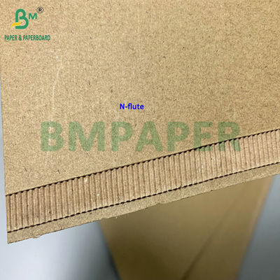 Offser Impressão N-flauta Borda ondulada fina para POS Display Bag-in-Box
