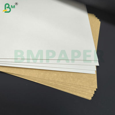 Grau alimentar 270g Castanho traseiro branco revestido de papel duplex para caixa de alimentos