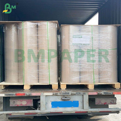 60 gm 70 gm Rolo de papel marrom de pêssego para embrulhar carnes para fumar