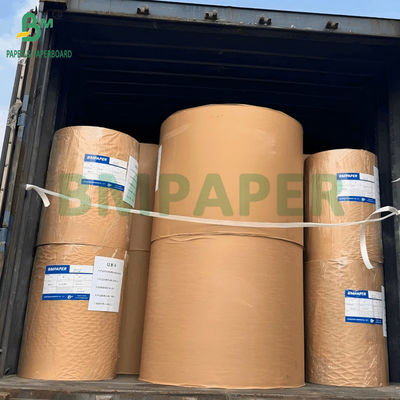 Rolo de papel de filtro de café branco branqueado de 50 gm para separação de sólido de líquido