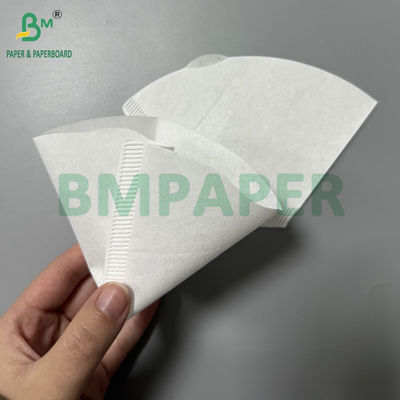Rolo de papel de filtro de café branco branqueado de 50 gm para separação de sólido de líquido