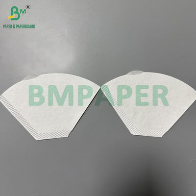 Rolo de papel de filtro de café branco branqueado de 50 gm para separação de sólido de líquido