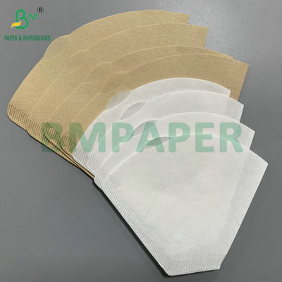 50gm Papel de filtro de café natural marrom e branco 500mm - 1500mm Largura