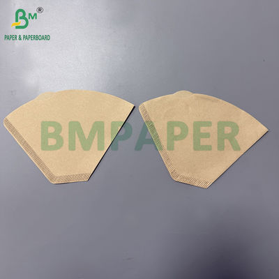 50 gm Folha de papel de filtro de café castanho natural não branqueado de qualidade alimentar Matéria-prima