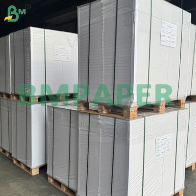 Papel de bolo revestido de silicone branco 50g Reutilizável impermeável à gordura Impermeável à água
