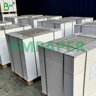 Papel de bolo revestido de silicone branco 50g Reutilizável impermeável à gordura Impermeável à água