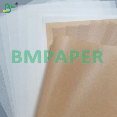 Papel de cozinha de silicone de pergamino à prova de gordura, de qualidade alimentar, revestido por dois lados