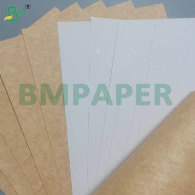 215 - 350 g Cartão de branqueador de qualidade alimentar revestido de um lado 770 * 1100 mm