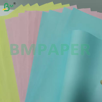 Papel de cópia sem carbono azul de 3 camadas de 21 libras Papel NCR para impressão por computador