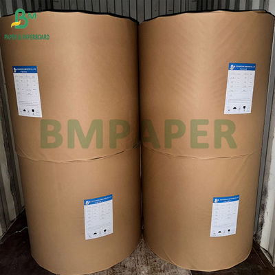 Cartão Kraft 320g + 20g PE Papel de Copo de Alimentos Natural Marrom 32&quot; Bobinas 3&quot; Núcleo 32 1 Meter Diâmetro Externo