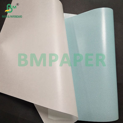 Papel de vidro brilhante de 40 a 60 gramas de um lado para o papel traseiro da etiqueta