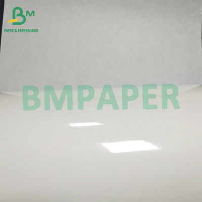 Papel de vidro brilhante de 40 a 60 gramas de um lado para o papel traseiro da etiqueta