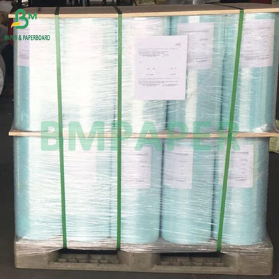 Papel de vidro brilhante de 40 a 60 gramas de um lado para o papel traseiro da etiqueta