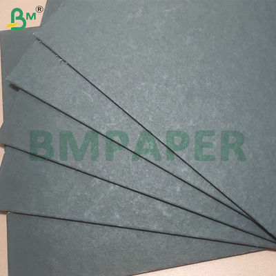 150 GSM Folhas de papel de papelão preto de tamanho duplo Superfície lisa
