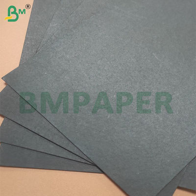 150 GSM Folhas de papel de papelão preto de tamanho duplo Superfície lisa