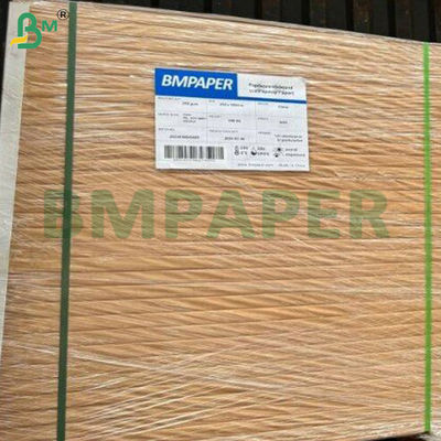 1 mm Cartão de papel preto revestido com boa dureza para sacos de compras