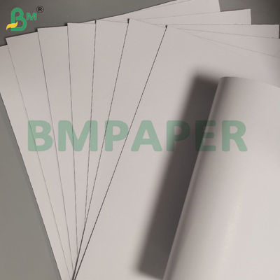 Papel duplex de 2 mm revestido de papel branco com folhas de fundo cinzentas