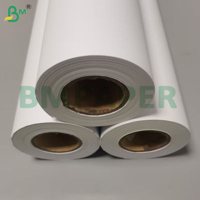 Papel CAD branco sem revestimento de 80 gm para impressão de engenharia