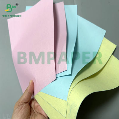 50 gr 55 gr 3 Parts Printable Carbonless NCR Paper Para Recebimento 8,5 x 11 polegadas