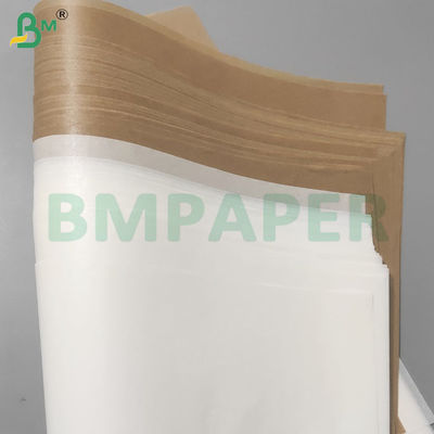 Folhas de papel revestidas de silicone de lado único resistentes a gordura de 80 gm