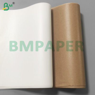 Folhas de papel revestidas de silicone de lado único resistentes a gordura de 80 gm