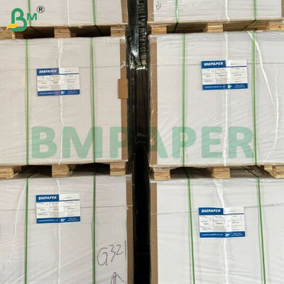 Folhas de papel revestidas de silicone de lado único resistentes a gordura de 80 gm
