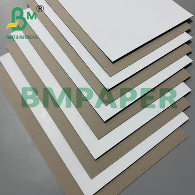 2 mm de papel branco revestido com fundo cinza papel duplex 70 * 100cm