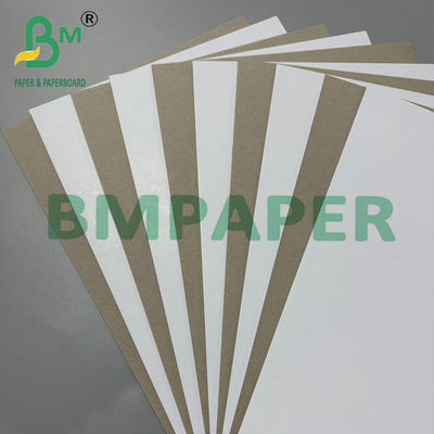 2 mm de papel branco revestido com fundo cinza papel duplex 70 * 100cm