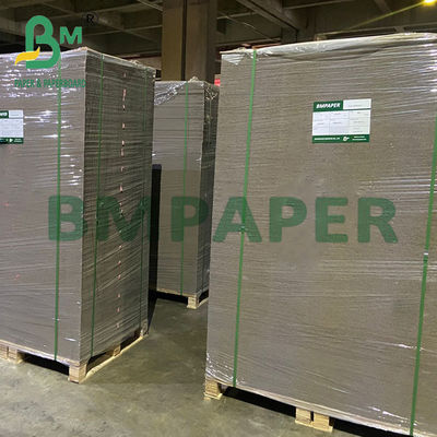 1950gm Placas de papelão cinzento de celulose reciclada resistentes à dobra