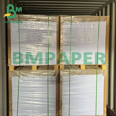150gm High Glossy C2s Art Paper White Silk Shining Board Para Coberturas