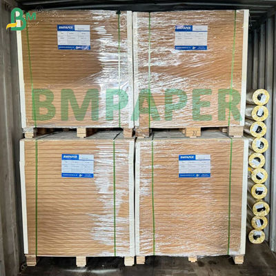 Papel de revestimento de vapor branco anti-aderente 40gm papel de pergaminho de fritadeira a ar
