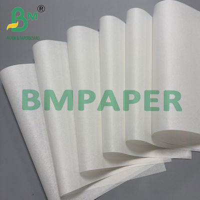 38 gm Papel branco à prova de gordura de qualidade alimentar resistente a altas temperaturas 80 * 110cm