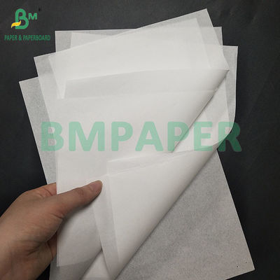 Papel de embalagem de hambúrgueres à prova de gordura de papel de pergaminho de 38 gm 40 gm