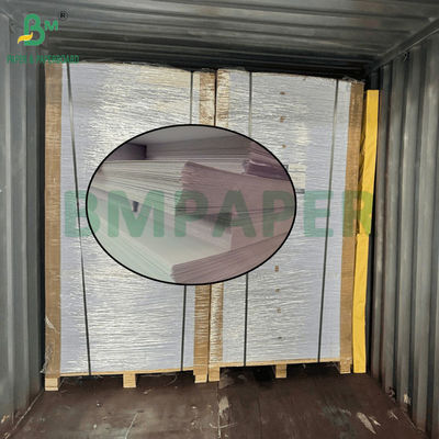 F Cartão de flauta 1 mm - 1,2 mm Cartão corrugado de creme branco para caixa cosmética Interior 800*1200