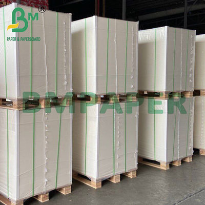 300 gm Papel de arte C2S branco não branqueado para folhas de embalagem artesanal