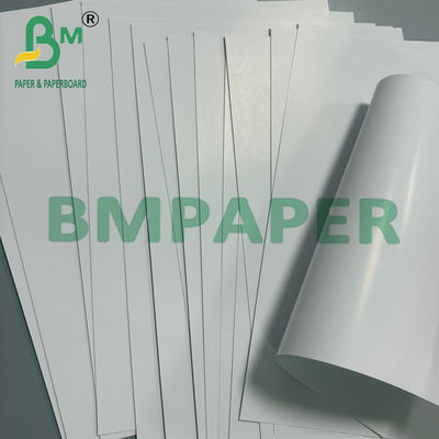 300 gm Papel de arte C2S branco não branqueado para folhas de embalagem artesanal