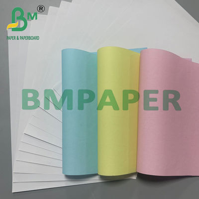60 g de folhas de papel de cópia coloridas sem carbono 100% de pasta de madeira virgem NCR