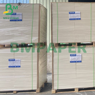 0.4mm Tapetes de cerveja Papel absorvente Folhas de cartão branco natural não revestidas