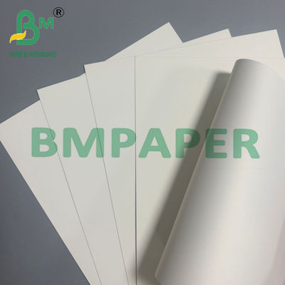 0.4mm Tapetes de cerveja Papel absorvente Folhas de cartão branco natural não revestidas