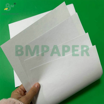 90 gm 100 gm Papel de ligação branco sem revestimento de 20,5 'Rol para copos cônicos de água
