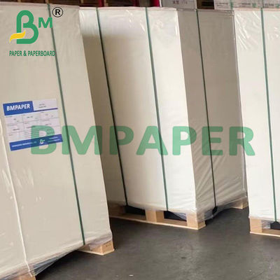 250 gm Papel revestido de dois lados branco não branqueado para folhas de embalagem artesanal