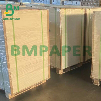250 gm Papel revestido de dois lados branco não branqueado para folhas de embalagem artesanal